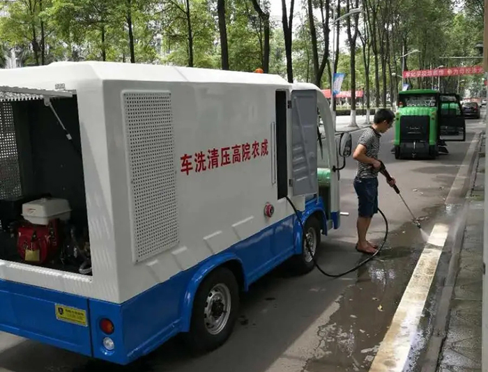 高壓沖洗車沒(méi)有壓力的原因與處理